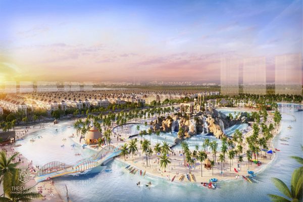 Biển hồ nước mặn - hồ tạo sóng lớn nhất Đông Nam Á